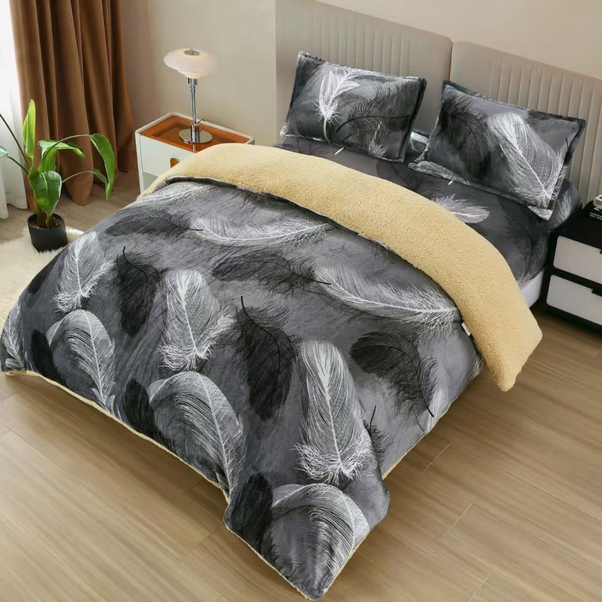 Lenjerie Cocolino cu Blanita si Elastic, 4 piese