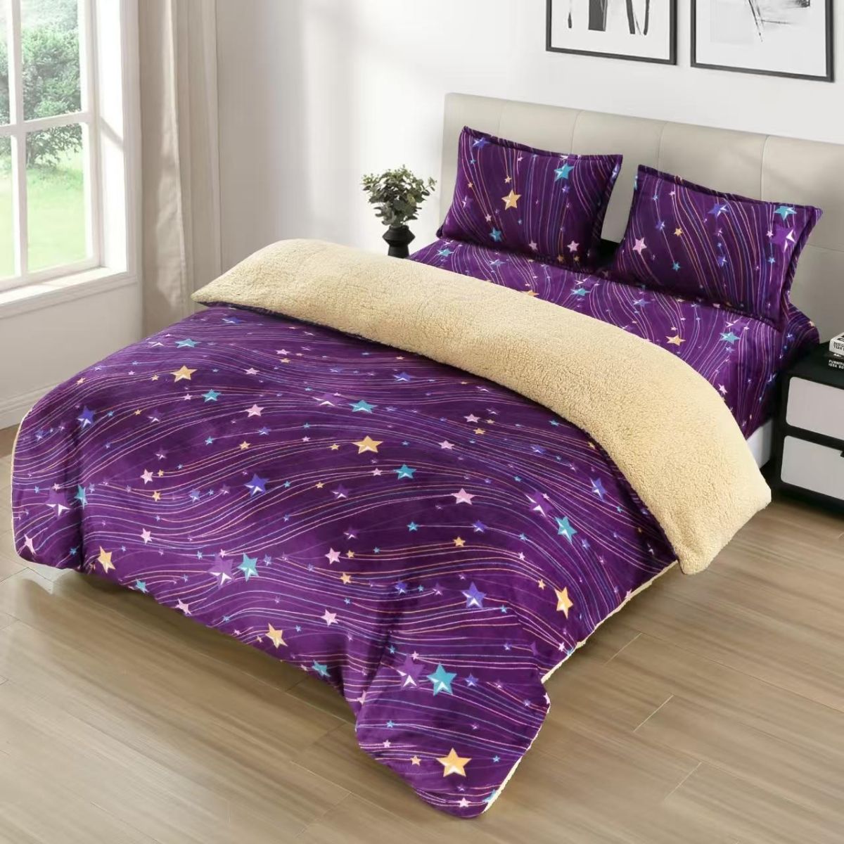 Lenjerie Cocolino cu Blanita si Elastic, 4 piese